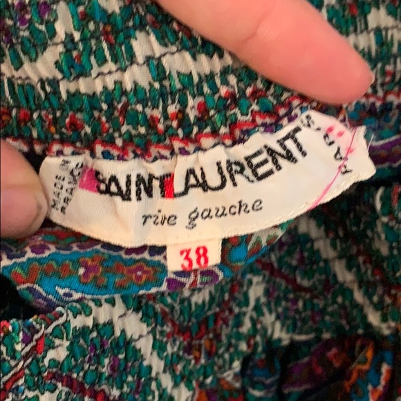 Saint Laurent Rive Gauche Vintage Skirt - Picture 5 of 7